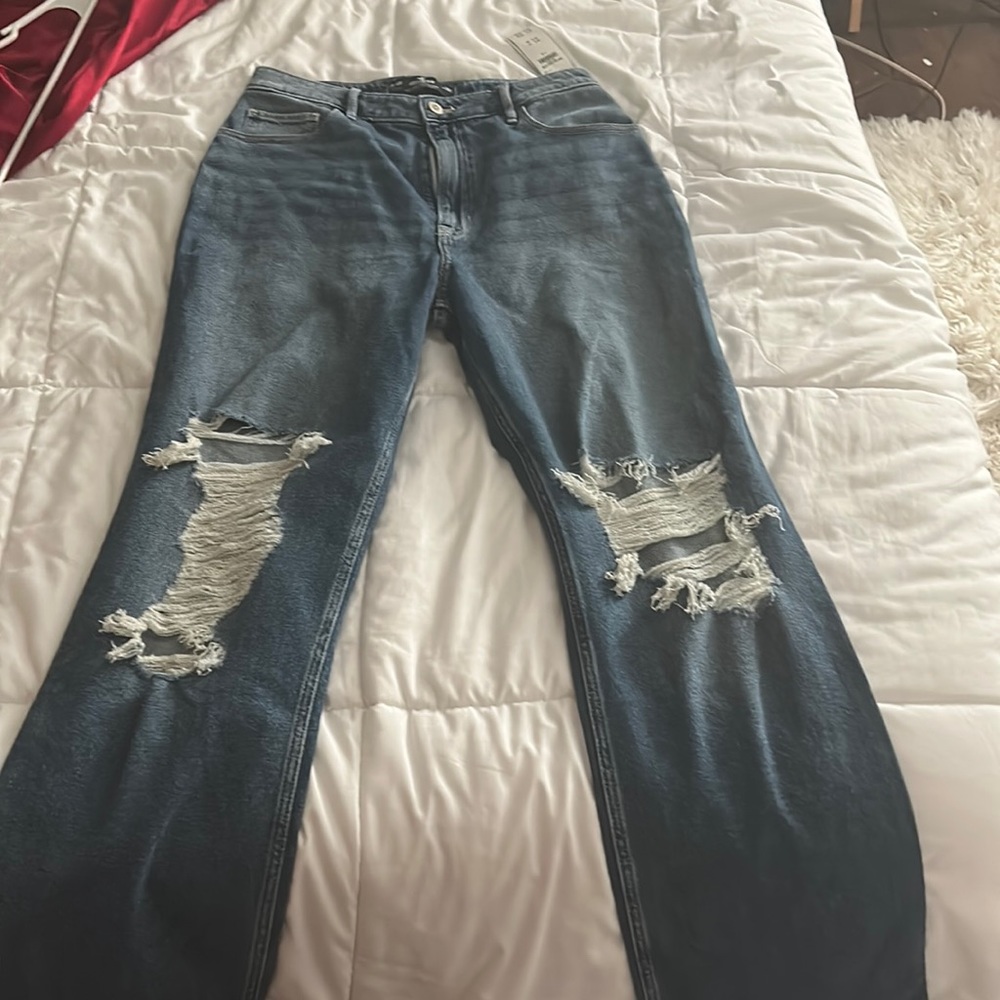 Brand new size 11 Hollister dad jeans